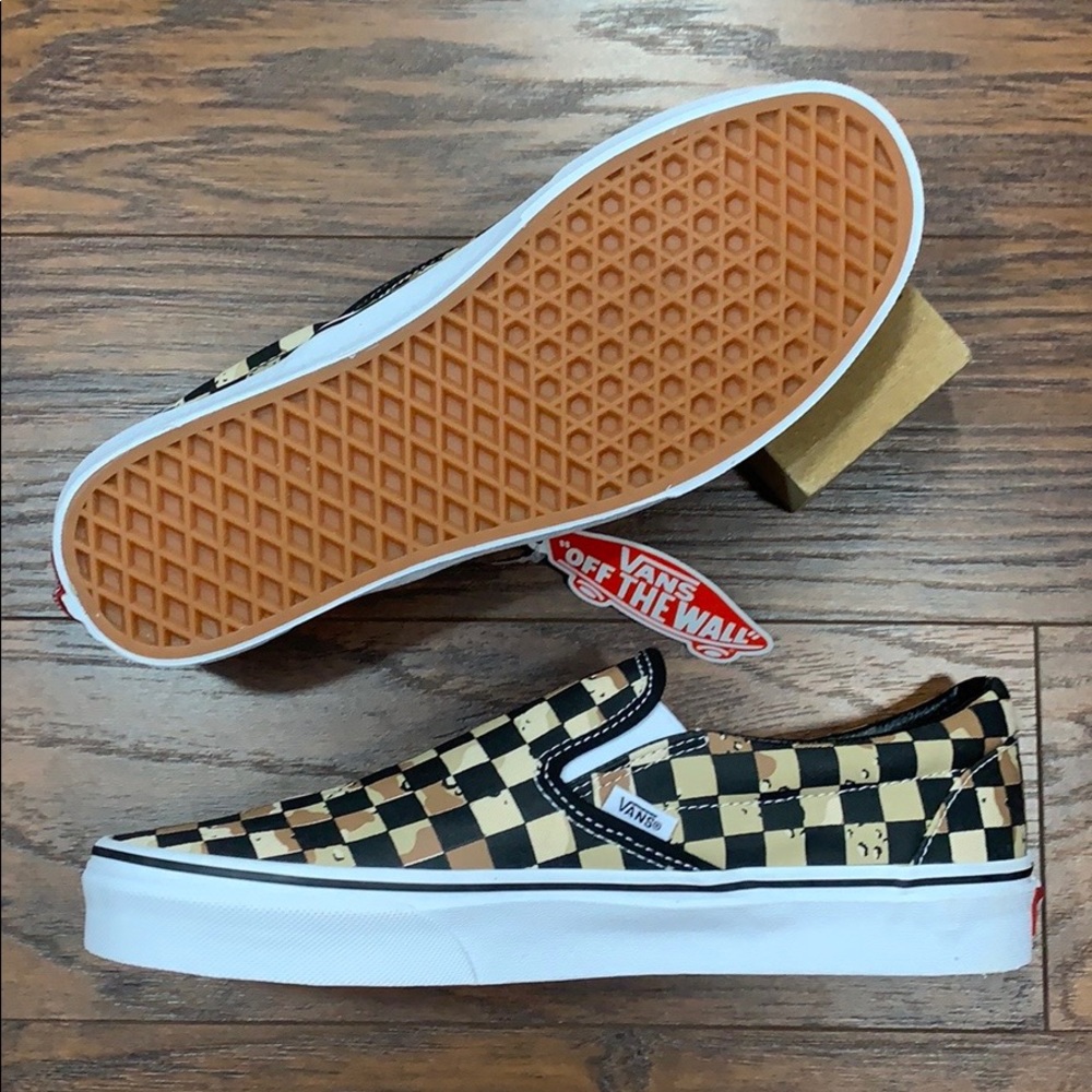 VANS CLASSIC SLIP-ON CHECKERBOARD Cmdsrttr Men’s - Picture 11 of 16